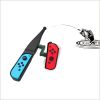 1 Pack Fishing Rod; Handle Grip Joy Con Controller For Nintendo Switch / Switch Standard Edition Fishing Game Accessories; Great Gift For Family And K