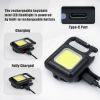 1pc LED Keychain Light; USB Rechargeable Bright Flashlight With Bottle Opener; Torch For Walking Camping Hiking Fishing