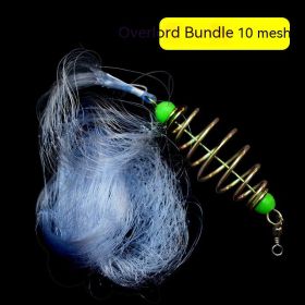 Overlord Bundle Explosion Hook Free Sticky Net Fish Set (Option: 10 Mesh Fishing)