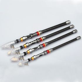 Altruism telescopic fishing pole superhard carbon fiber fishing rod (Option: 125)