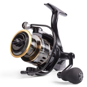 Full metal fishing reel (Option: Black-HE 7000)