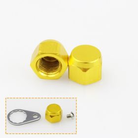 Refitted Parts Fishing Reel Anti-loosening Gasket (Option: Gold-M8 left hand)