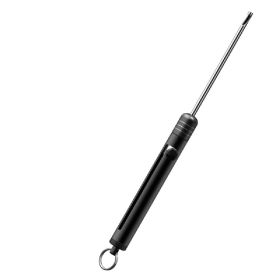 Stainless Steel Platform Fishing Hook (Color: Black)