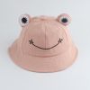 Parent-Kid Frog Bucket Hat Panama Fishing Hat Cartoon Cute Hats For Women Men Bob Chapeau Outdoor Sun Fisherman Caps