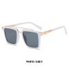 Fashion Square Sunglasses Men Oversized Glasses Retro Sunglass Luxury Designer Fishing Eyewear UV400 Sun Glass Gradient Shades