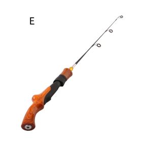 Ice Fishing Pole Outdoor Fishing Portable (Option: E-30CM)