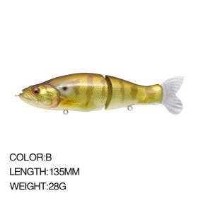 Heavy Pencil Multi-section Artificial Lure (Option: B-135mm)