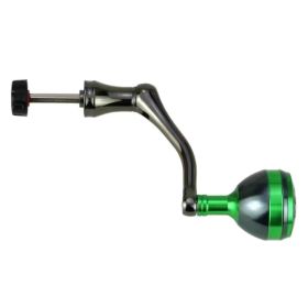 Hexagonal Non-screw-in Metal Rocker Arm Fishing Gear Spinning Reel (Option: Green-Large)