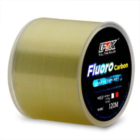 Nylon Thread Multicolor Fishing Line 120 M (Option: Light Yellow-Number6)